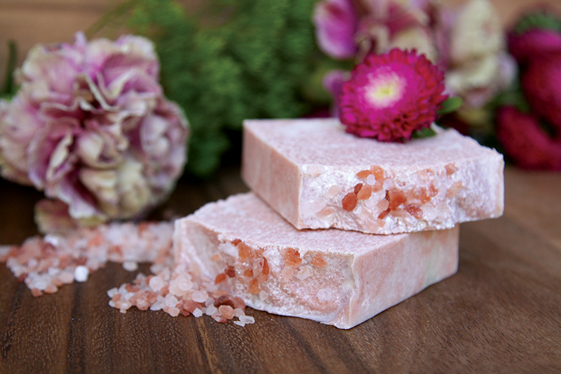 Pink salt confidence body soap image